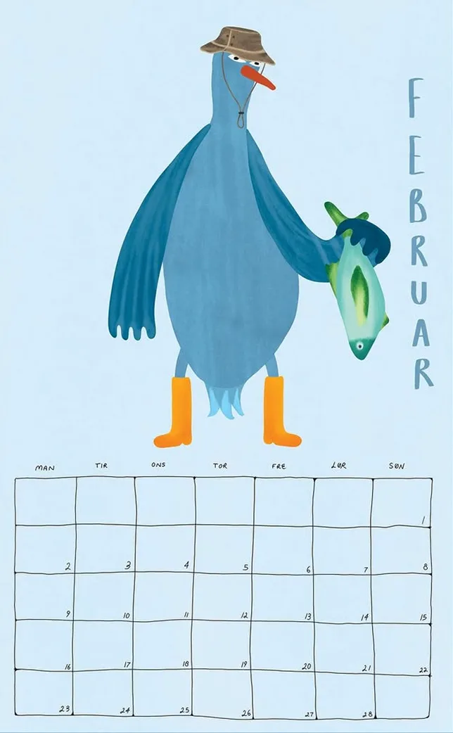 Kalenderblad 2