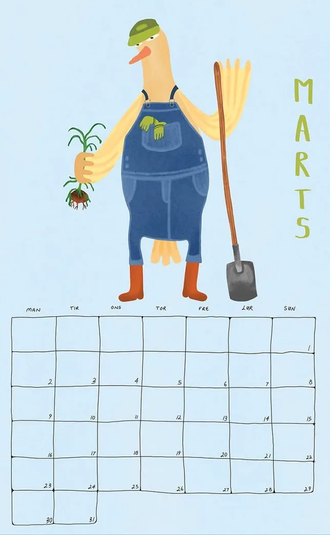 Kalenderblad 3