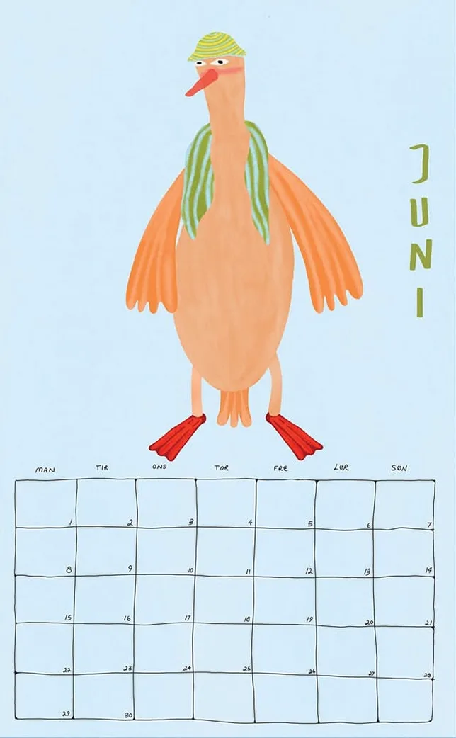 Kalenderblad 6