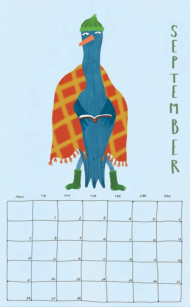 Kalenderblad 9