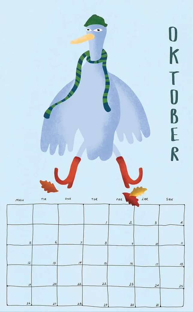 Kalenderblad 10